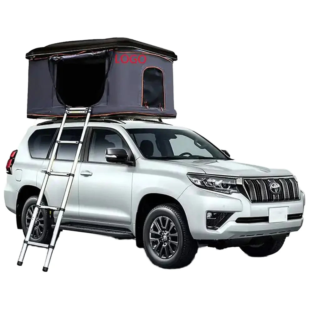 Woqi Rooftop Tent Hard Shell Tent for SUV Travel Pop-up Installation Tent Large Space Suitable for 2 People