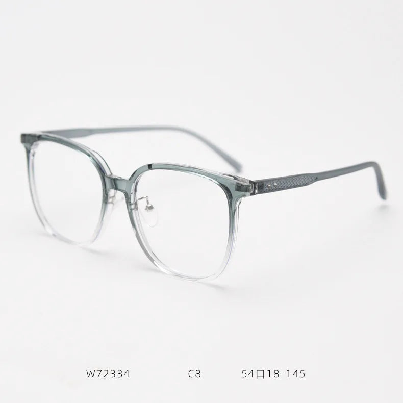 2026 Men and Women Fashion Lightweight Square Eyeglasses TR90 Full Rim Transparent Prescription Glasses Frame for Optical Lenses