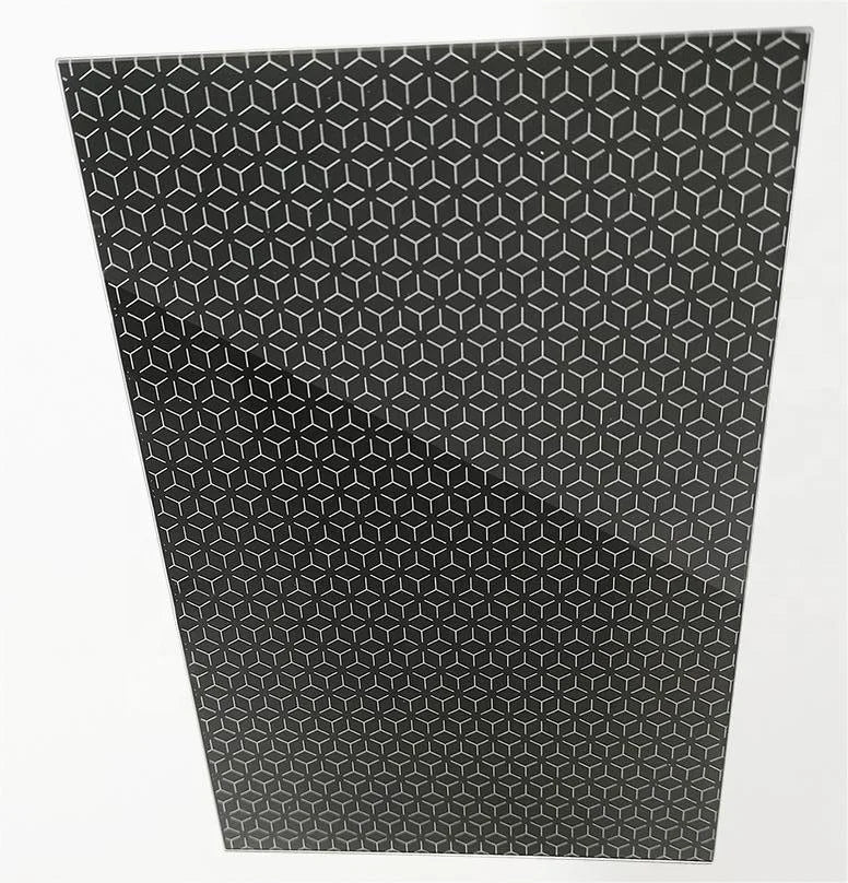 Factory Wholesale Price Silk Screen Tempered Glass Refrigerator Fridges for Home Smart Fridge Door Silk Screen Printing Glass