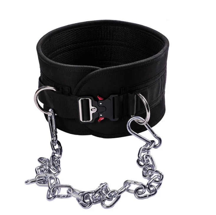 Weight Lifting Weighted Pull-up Dip Belt with Steel Chain