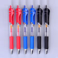K35 Press Action Gel Pen Student Office Signature Plastic Pen 0.5mm Black Press Action Neutral Pen