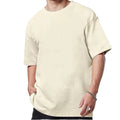 High Quality Blank Cotton StreetWear Tshirt Oversized Drop Shoulder T-shirt Custom Print logo HeavyWeight White T Shirt for Men