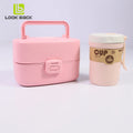 Product Wholesale China 2 Layer Sustainable Lunchbox Kids Eco Bento Box for Children