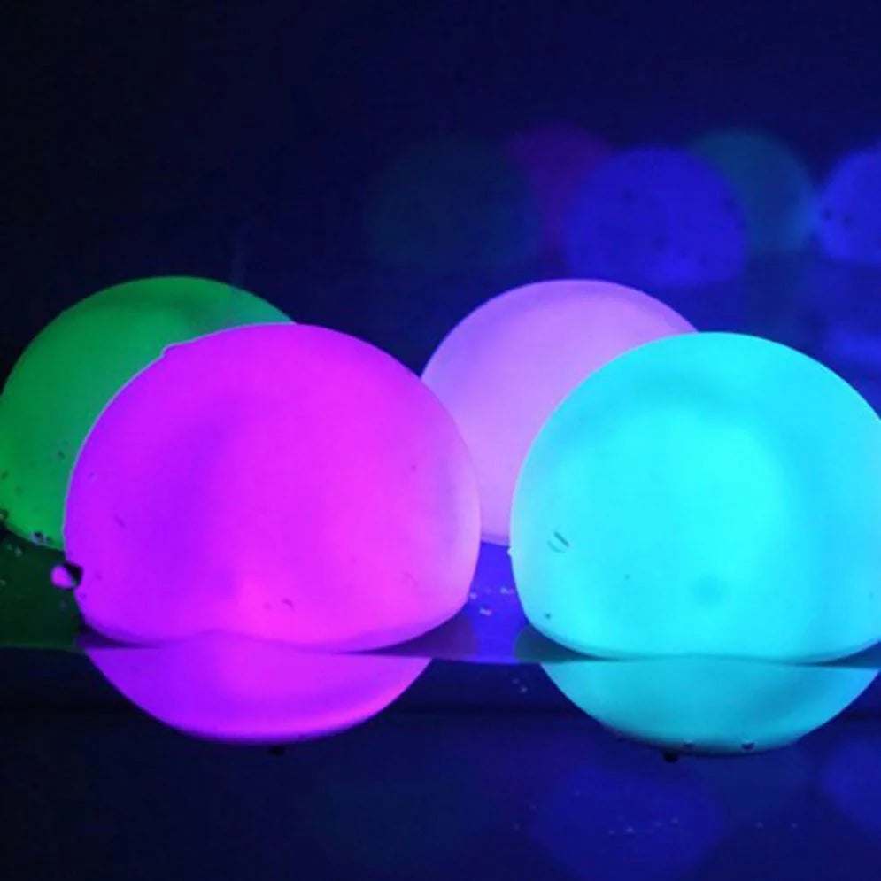 Advertising Glowing Inflatable Beach Ball Remote Control LED Light Swimming Pool Party Play Balls Water Party Game Sports