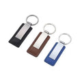 Leather Keychain Luxury Blanks Strap Bright Colors Logo Personalized Custom Braid Mini Stainless Steel Eco-Friendly for Car