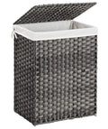 JY Large Foldable Laundry Hamper with Lid Household Dirty Clothes Storage Basket Kitchen Organizer Clothing Storage Tool