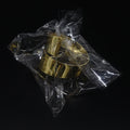 Cheap Aluminum Alloy Mirrored Napkin Rings Holder Round Gold Rope Design for Wedding and Party Table Decorations