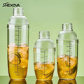 Milk Tea Shop Homemade Drinks Lemon Tea Tools Manual Shaker Cup With Scale Eco Friendly Coffee Beverage Measuring Shaker