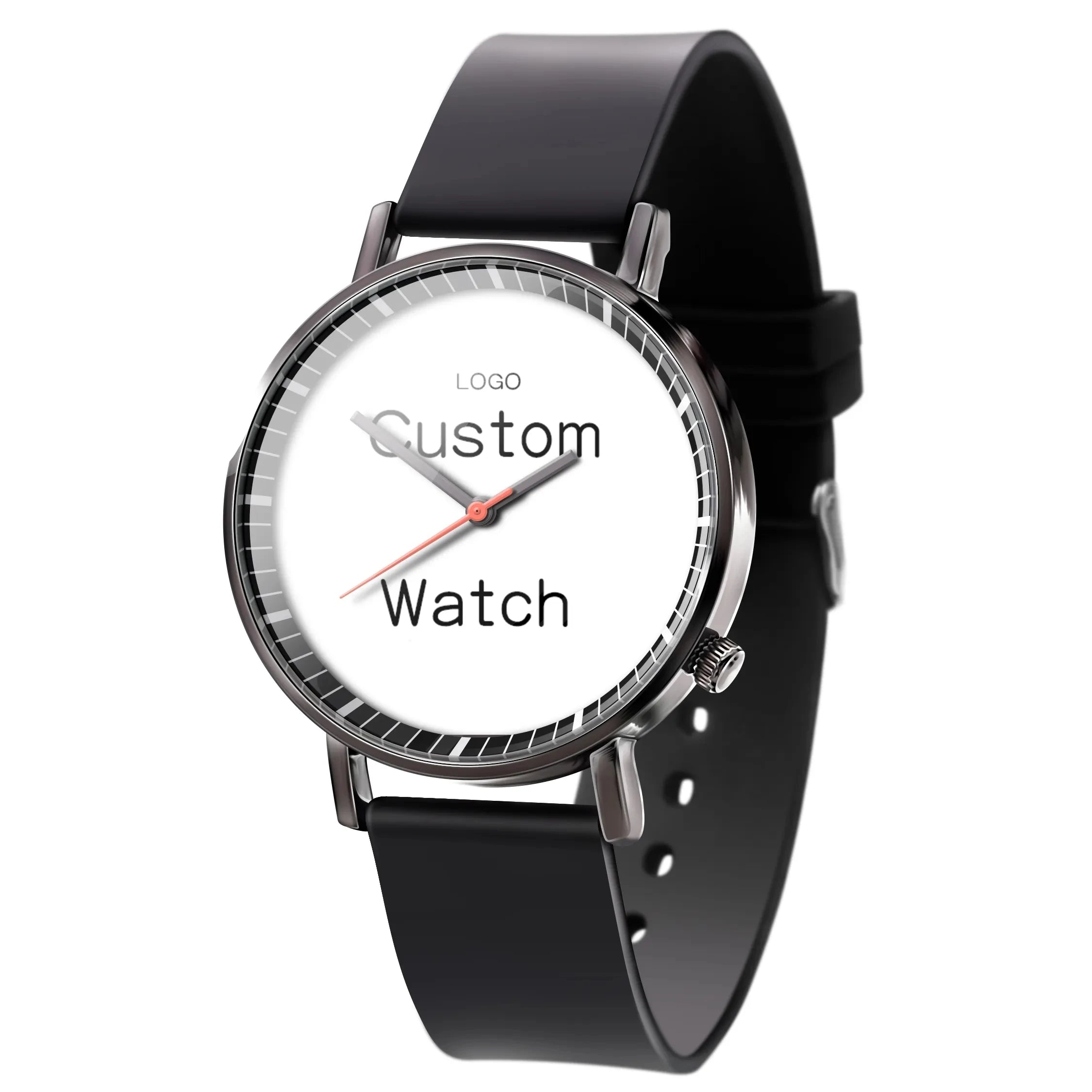 Design Your Watches Custom Printed Men Wrist Quartz Watch Custom Logo Brand Photo Customized Watch Personalized