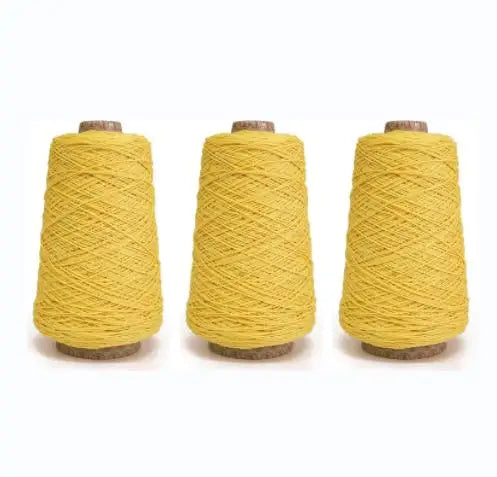 Factory Wholesale Free Samples 65-Colors 3ply Lightweight Abrasion-Resistant Dyed Carpet Yarn for Tufting Gun