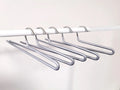 Professional Stainless Steel Single Towel Rack Blanket Pants Rack PVC Coating Children Clothing Hanger for Bathroom Living Room