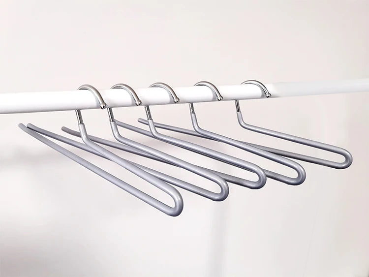 Professional Stainless Steel Single Towel Rack Blanket Pants Rack PVC Coating Children Clothing Hanger for Bathroom Living Room