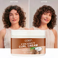 Coconut Curling Perfection Curl Defining Cream Hair Smoothing Anti Frizz Cream Define All Curl Types Hair Textures