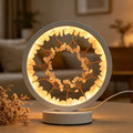 Wholesale Natural Crystal Healing Stone Crystal Night Light Lamp for Home Decoration