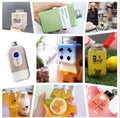 Wholesale 500ml Flat Square Pet Plastic Bottle for Juice Beverage Drinking