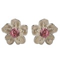 REETI New Hot Fashion 925 Sterling Silver Flower Earrings for Women Fashion Statement Jewelry Korean Earring