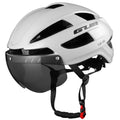 GUB CJD XXL Bike Enlarge Helmet with Tail Light Integrally Molded Road MTB Bikes Bicycle Helmet with Magnetic Lens Light Lamp