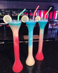 Plastic Glass 700ml Unbreakable Custom logo Smoothie Cup Party Yard Cup