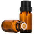 5ml 10ml Amber Glass Dispenser Essential Oil Glass Bottle Aromatherapy Bottles with Orifice Reducer CRC Tamper Evident Dropper