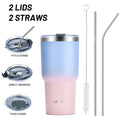 2025 Customizable Double Wall Vacuum Insulated Sport Tumbler Wholesale Coffee Mug with Lid for Travel