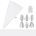 6/12pcs Set Cream Nozzles Pastry Tools Accessories for Cake Decorating Kitchen Tools Supplies Pastry Bag Essential Tools