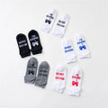 Professional Manufacture  Novelty Socks Don't Disturb I Am Gaming Funny Letter Printed Socks Fashion Funny Women Cotton Socks