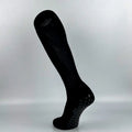 Adult Youth Children Long Knee High Sports Soccer Football Grip Socks with Cuff & Bottom Logo Quick Dry