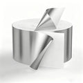 Bright Sliver PP Film Jumbo Self-Adhesive Paper Mother Roll Size Label Material with 1935/2004 Certificate