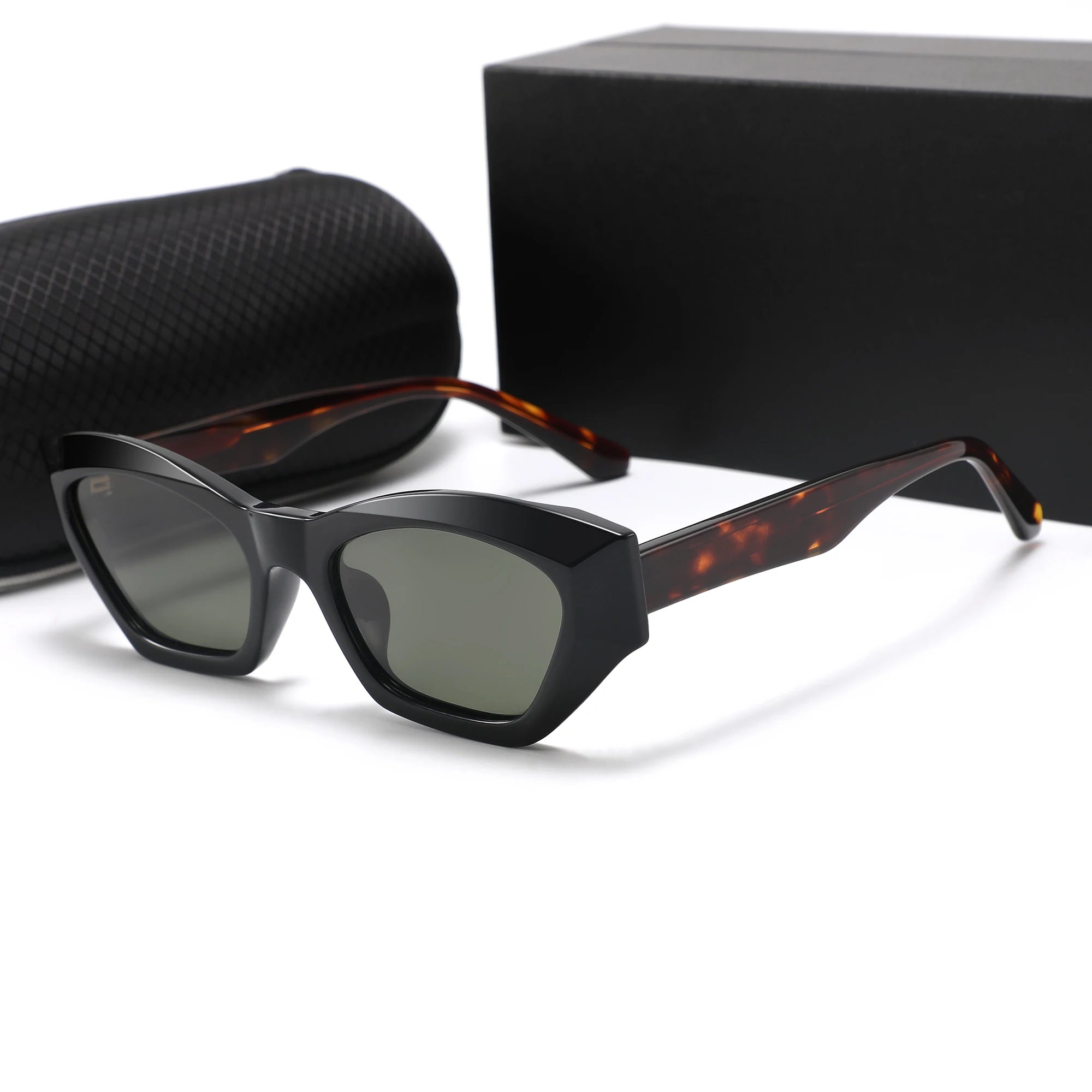 Luxury Handmade TR90 Sunglasses Polarized Custom Logo Acetate Sunglasses 2023