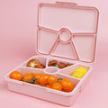 Aohea Sublimation Plastic Lunch Box 5 Compartment Microwavable Bpa Free Plastic Lunch Box