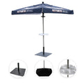 ADMAX Custom Printing Aluminum 4-Panel Square Patio Garden Outdoor Umbrella with Foldable Design and Customized Color