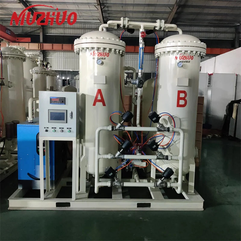 NUZHUO Fine Performance Oxygen Gas Generator Fish Farming Use Oxigen Generation Plant Stable O2 Unit