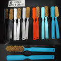 Rock Climbing Boar Hair Rock Climbing Brush with Ergonomic Handle Boulder Brush As Durable Cleaning Tool for Hangboard Climbing