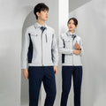Workshop Worker's Working Work Wear Labor Suits Anti Static Industrial Construction Uniform Set Zipper Jacket Pant Suit