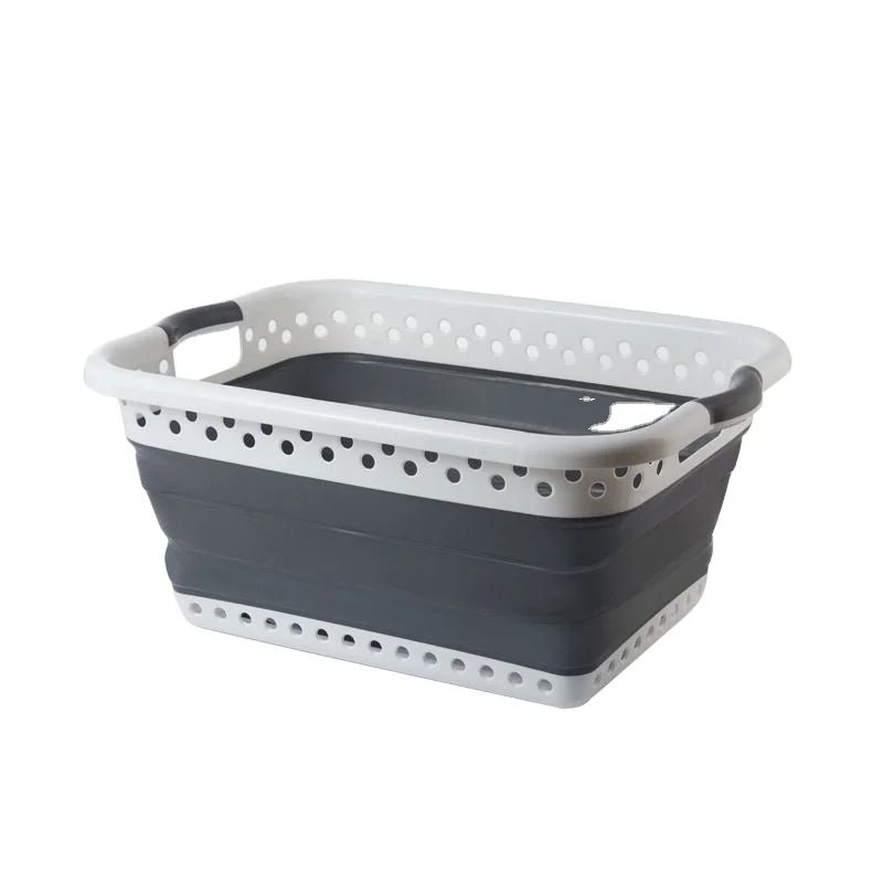 Durable Multi-function Folding Laundry Basket Washing Clothes Collapsible Hamper Picnic