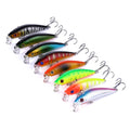 Hengjia Fishing Minnow Lures Floating Fishing Hard Blank Plastic Artificial Bait Fishing Jerkbait Weight 7cm 8.1g