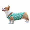Chongtapet Stocked Cute Dog Spring Summer Clothes Lovely Polyester Vest Thin Sleeveless Cartoon Cats Pattern Pet T-shirt