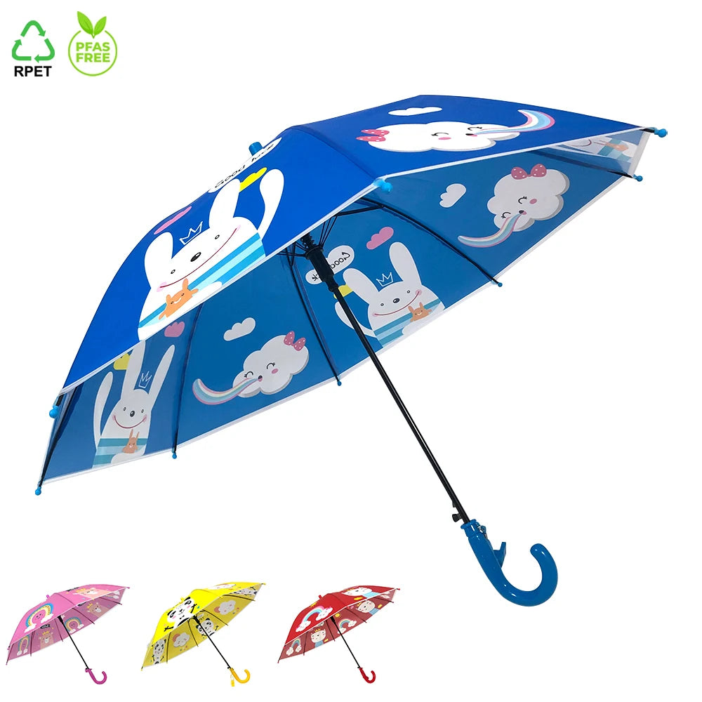 OVIDA Custom 19"8 k Cute Umbrella Children Creative Kids Umbrella Cartoon Student Portable Umbrella Sunny and Rainy