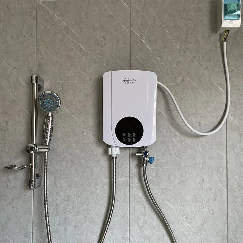 Anlabeier Energy Saving on Demand 5500W 220V Instant Electric Water Heater Equipped With Water Pump