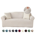 Jacquard Polyester Spandex Solid Classic 3 Seater Sofa Covers Elastic Stretch Breathable Washable PYSC Brand