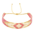 Go2boho New Design MIYUKI Evil Eye Beads Bracelets Jewelry Adjustable Handmade Woven Beads Bracelets for Women