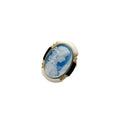 Vintage Style Cameo Pin Brooch and Pendant 925 Silver Jewelry