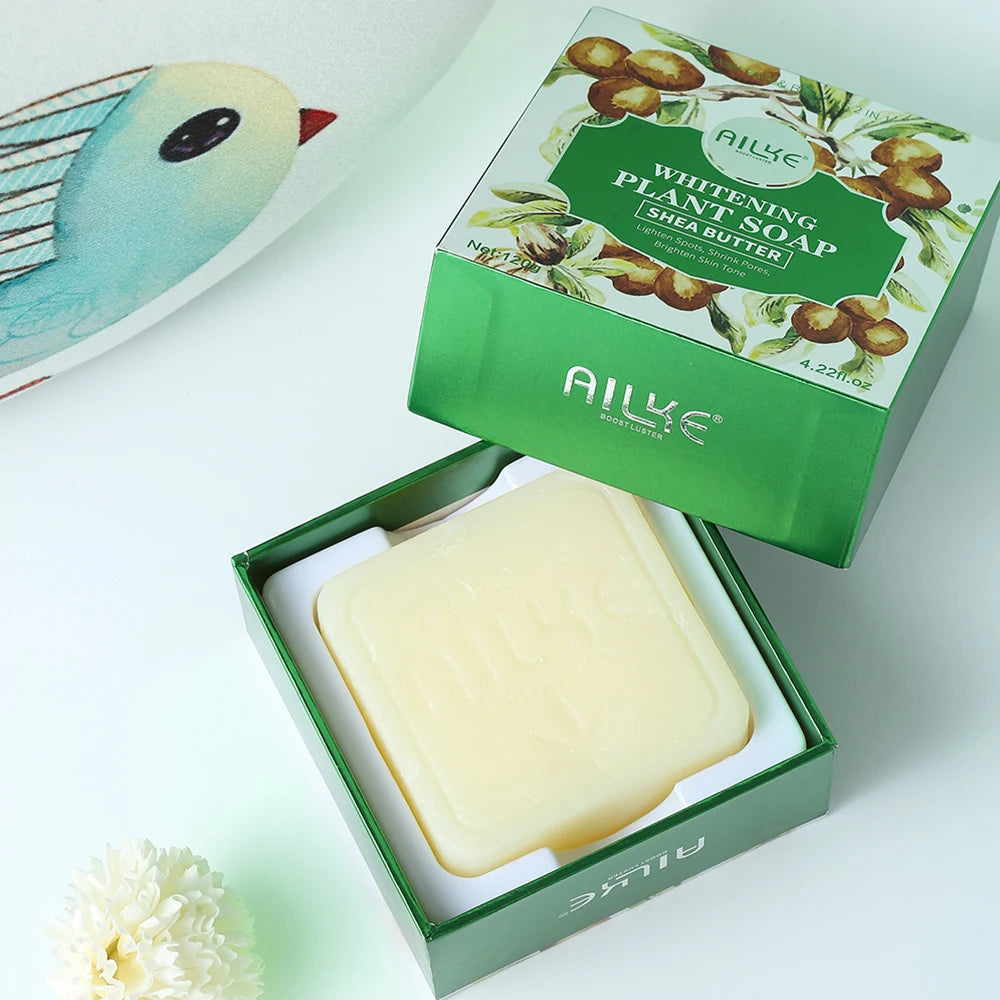 Private Label 200g Gentle Cleansing Organic Shea Butter Handmade Soap Bars Amino Acid Whitening Bath Toilet Soap for All Skin