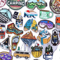 Outdoor Camping Wholesale Iron on Embroidered Patches for Clothing Custom Patches for Jeans Factory Price