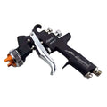 Car Spray Gun Upper Pot Alloy Gravity Feed Black Paint Spraying High Atomization Environmental Protection 600ml