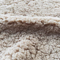 Super Soft Solid Color Polyester Faux Fur Sherpa Fleece Fabric for Blanket Hoodies