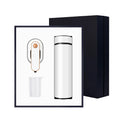 2-in-1 Portable Garment Steamer with Temperature Display Fancy Vacuum Flask As Guest Gift Set