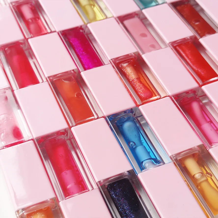 Professional Makeup Vegan Lip Oil Customization Your Private Label Lip Oil Hydrating Tinted Plump Lip Gloss
