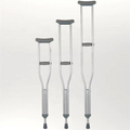 MSMT Metal Axillary Crutch Walking Aids Wholesale Elderly Disabled Rubber Feet Crutches Christmas Indoor Ornament Crutches