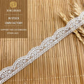 Mesh Lace Garment Accessories Lolita Accessories DIY Double Mesh Lace Computer Embroidered Barcode Lace